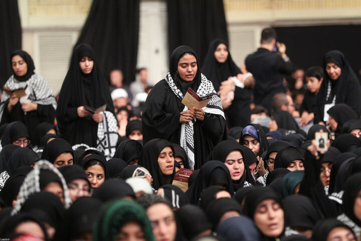 Photos (2): Arbaeen mourning ceremony held in Imam Khomeini Hussainiyah