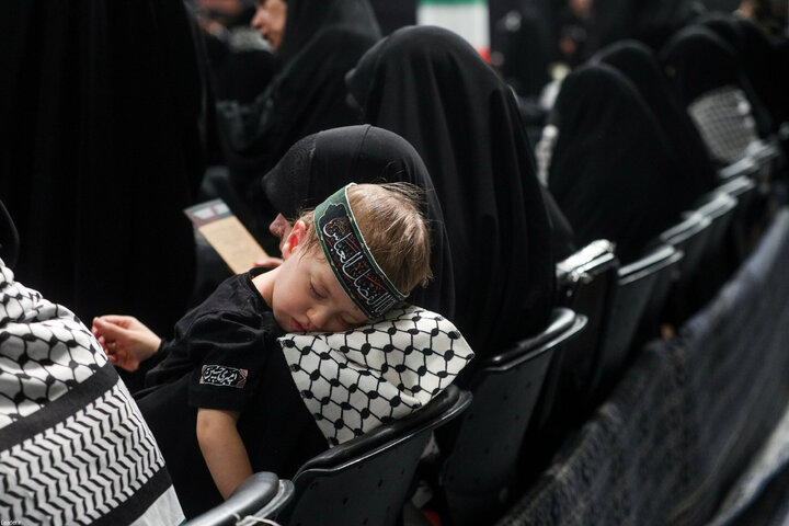 Photos (2): Arbaeen mourning ceremony held in Imam Khomeini Hussainiyah