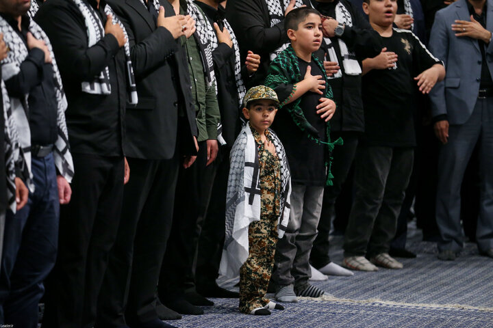 Photos (2): Arbaeen mourning ceremony held in Imam Khomeini Hussainiyah