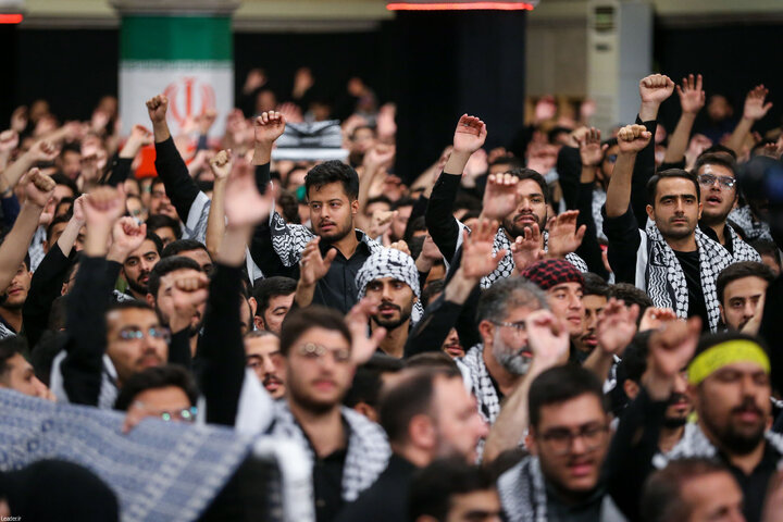 Photos (2): Arbaeen mourning ceremony held in Imam Khomeini Hussainiyah