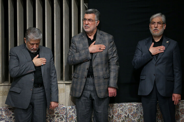 Photos (2): Arbaeen mourning ceremony held in Imam Khomeini Hussainiyah