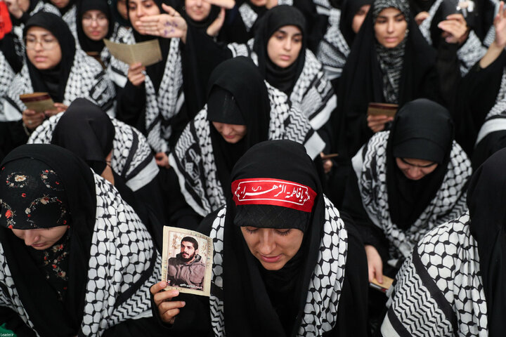 Photos (2): Arbaeen mourning ceremony held in Imam Khomeini Hussainiyah