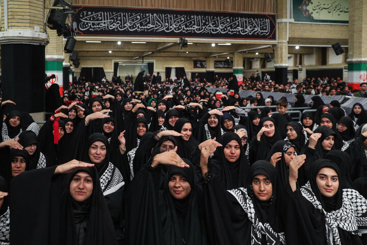 Photos (2): Arbaeen mourning ceremony held in Imam Khomeini Hussainiyah