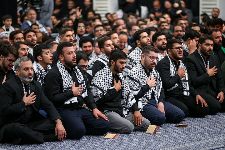 Photos (2): Arbaeen mourning ceremony held in Imam Khomeini Hussainiyah