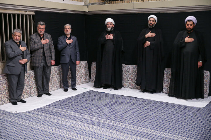 Photos (2): Arbaeen mourning ceremony held in Imam Khomeini Hussainiyah