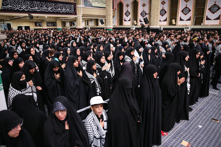 Photos (2): Arbaeen mourning ceremony held in Imam Khomeini Hussainiyah