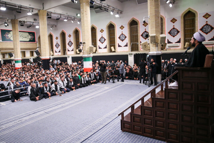 Photos (2): Arbaeen mourning ceremony held in Imam Khomeini Hussainiyah
