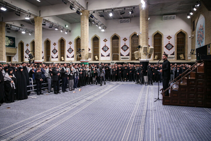 Photos (2): Arbaeen mourning ceremony held in Imam Khomeini Hussainiyah