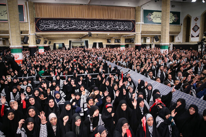 Photos (2): Arbaeen mourning ceremony held in Imam Khomeini Hussainiyah