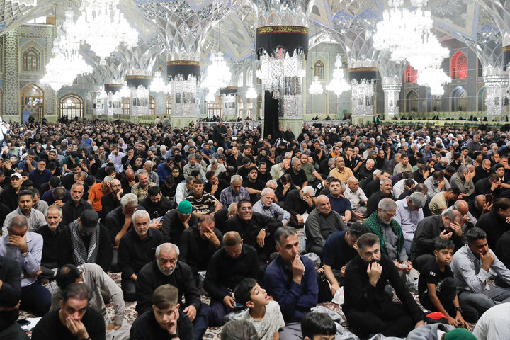 Photos: Arbaeen mourning ceremony held at Imam Reza holy shrine