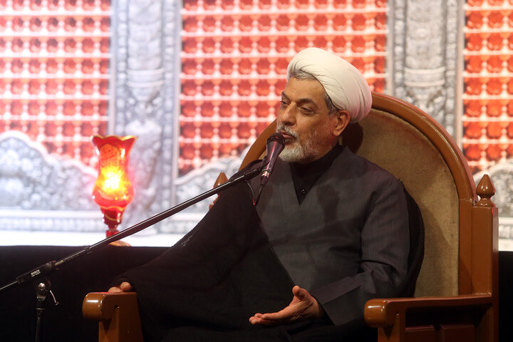 Photos: Arbaeen's night mourning ceremony held at Hazrat Masoumeh holy shrine