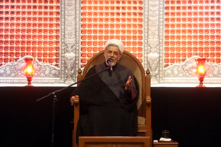 Photos: Arbaeen's night mourning ceremony held at Hazrat Masoumeh holy shrine