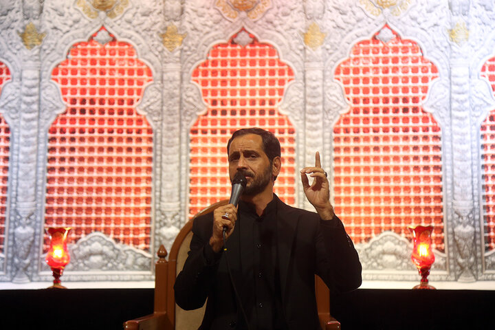 Photos: Arbaeen's night mourning ceremony held at Hazrat Masoumeh holy shrine