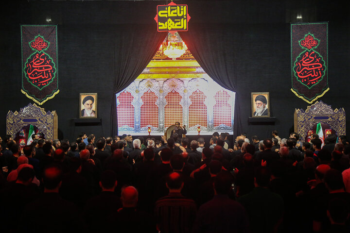 Photos: Arbaeen's night mourning ceremony held at Hazrat Masoumeh holy shrine