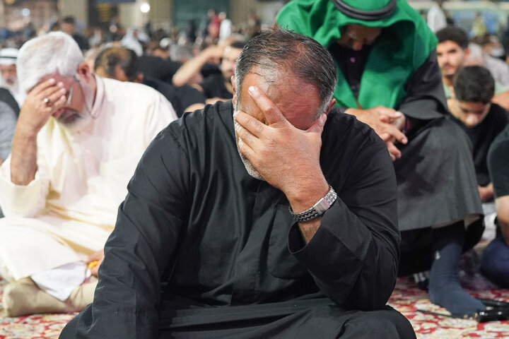 تقرير مصور/ مراسم عزاء الأربعين الحسيني الخاصة بالزائرین العرب