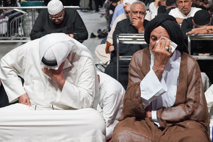 تقرير مصور/ مراسم عزاء الأربعين الحسيني الخاصة بالزائرین العرب