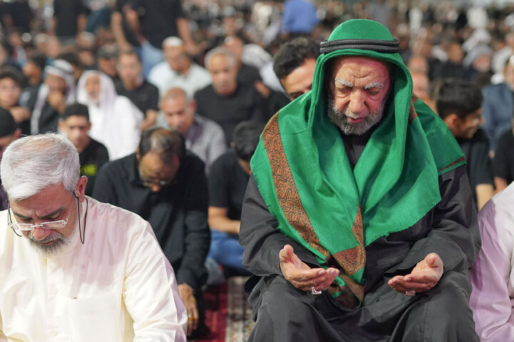 تقرير مصور/ مراسم عزاء الأربعين الحسيني الخاصة بالزائرین العرب