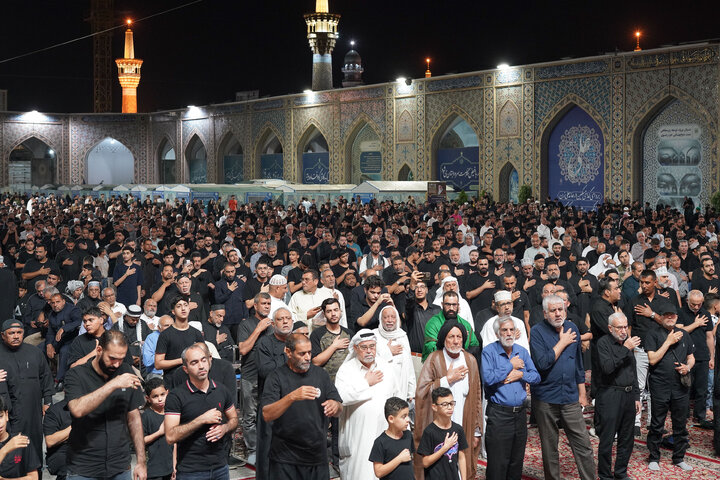 تقرير مصور/ مراسم عزاء الأربعين الحسيني الخاصة بالزائرین العرب