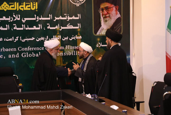 گزارش تصویری | همایش بین‌المللی «آموزه‌های اربعین حسینی و راهکارهای توسعه گفتمان اربعین» در کربلای معلی