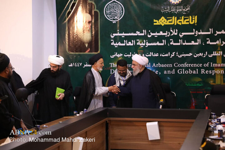 گزارش تصویری | همایش بین‌المللی «آموزه‌های اربعین حسینی و راهکارهای توسعه گفتمان اربعین» در کربلای معلی