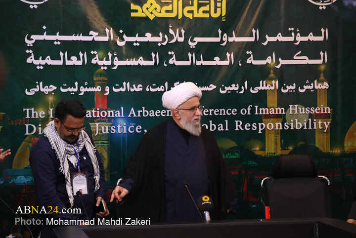 گزارش تصویری | همایش بین‌المللی «آموزه‌های اربعین حسینی و راهکارهای توسعه گفتمان اربعین» در کربلای معلی