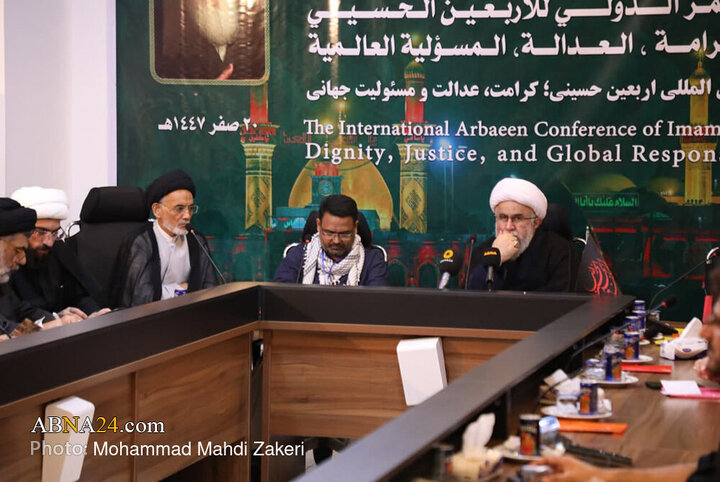 گزارش تصویری | همایش بین‌المللی «آموزه‌های اربعین حسینی و راهکارهای توسعه گفتمان اربعین» در کربلای معلی