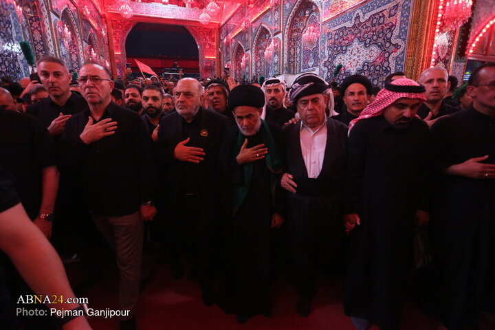 تقرير مصور/ ليلة الأربعين في كربلاء؛ ذروة الشوق والولاء في الحرم الحسيني