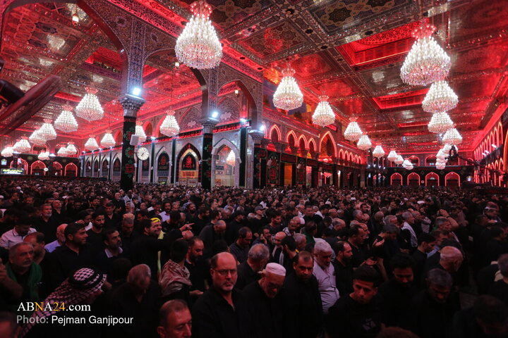 تقرير مصور/ ليلة الأربعين في كربلاء؛ ذروة الشوق والولاء في الحرم الحسيني
