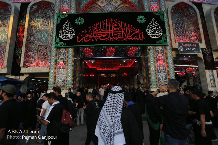 تقرير مصور/ ليلة الأربعين في كربلاء؛ ذروة الشوق والولاء في الحرم الحسيني