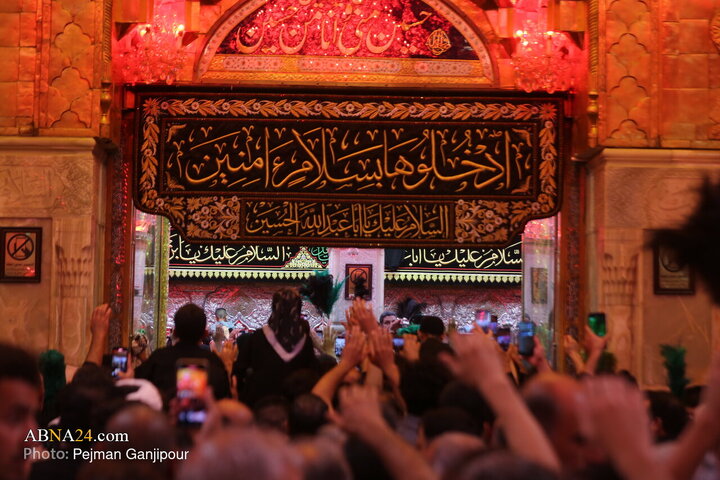 تقرير مصور/ ليلة الأربعين في كربلاء؛ ذروة الشوق والولاء في الحرم الحسيني