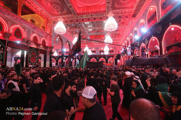 تقرير مصور/ ليلة الأربعين في كربلاء؛ ذروة الشوق والولاء في الحرم الحسيني