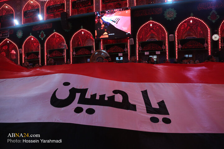 تقرير مصور/ أجواء حرم الإمام الحسين (ع) وأخيه العباس في ليلة الأربعين بمدينة كربلاء المقدسة