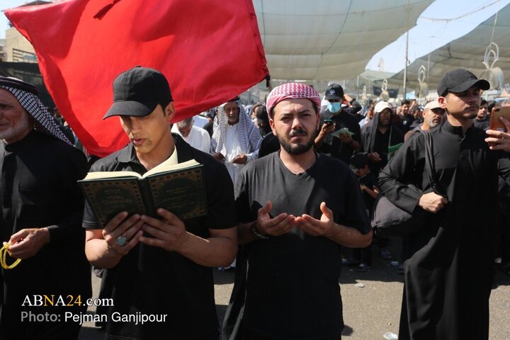 تقرير مصور/ قراءة دعاء زيارة الأربعين للإمام الحسين(ع) في حرمه الطاهر