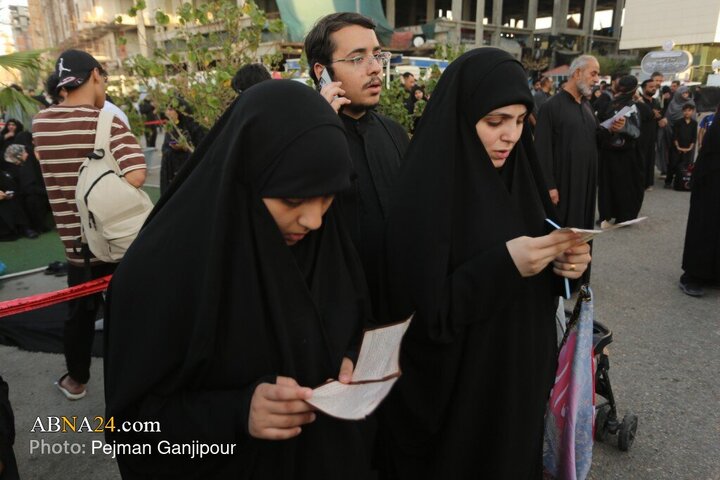 تقرير مصور/ قراءة دعاء زيارة الأربعين للإمام الحسين(ع) في حرمه الطاهر