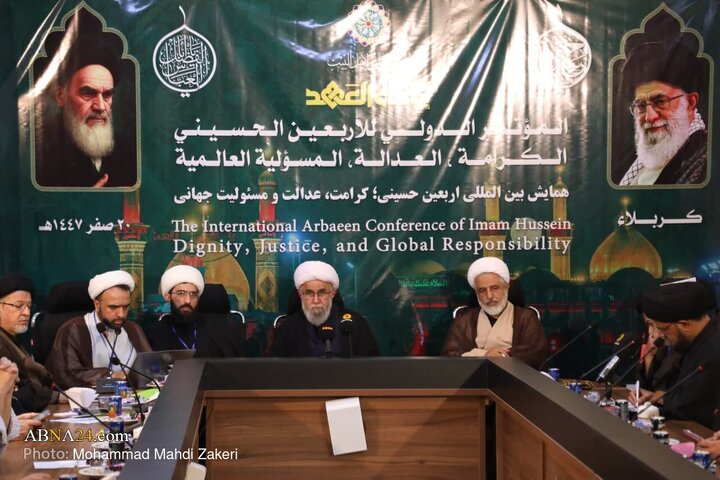 تقرير مصور/ المؤتمر الدولي لأربعين الإمام الحسين(ع) تحت عنوان (الكرامة، العدالة، والمسؤولية العالمية) في يومه الثاني بكربلاء-2
