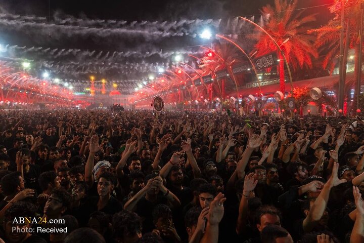 تقرير مصور/ رسالتها هذه السنة "سفينة الحسين"(ع).. عزاء قبيلة بني عامر في منطقة بين الحرمين بكربلاء المقدسة