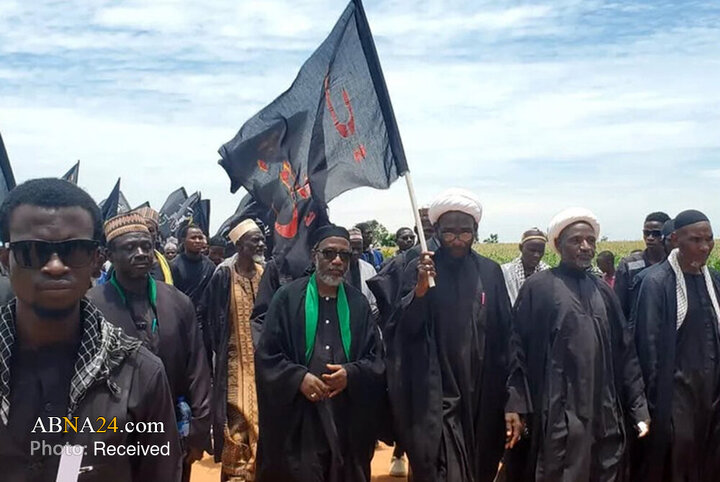 پیاده روی نمادین اربعین حسینی در نیجریه