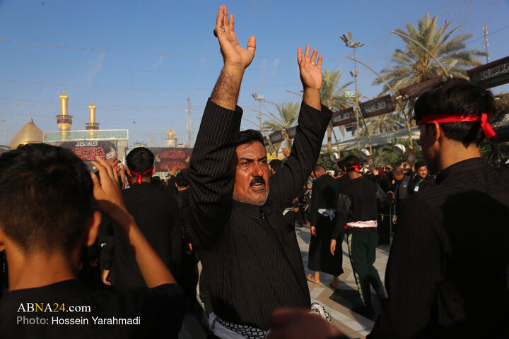 Foto / Erbain Gecesi İmam Hüseyin'in (a.s) Haremi Şerifinde Hüseyin (a.s) Aşıklarının Şevk ve Alakalarından Kesitler