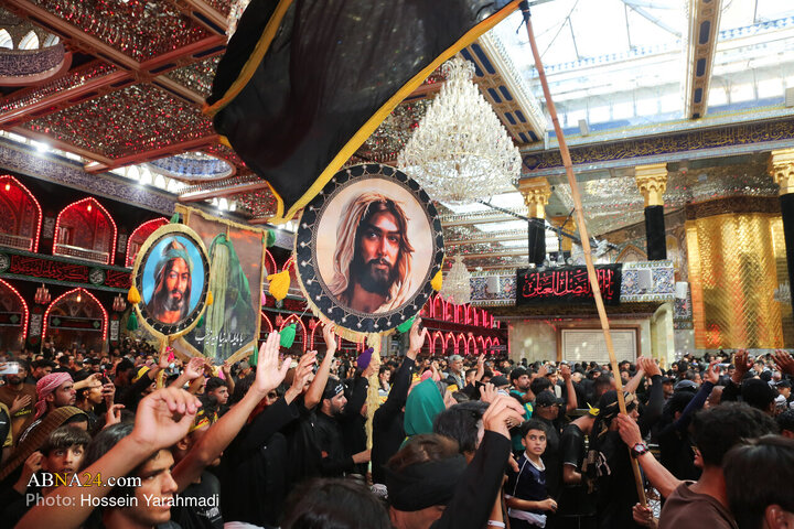 Foto / Erbain Gecesi İmam Hüseyin'in (a.s) Haremi Şerifinde Hüseyin (a.s) Aşıklarının Şevk ve Alakalarından Kesitler