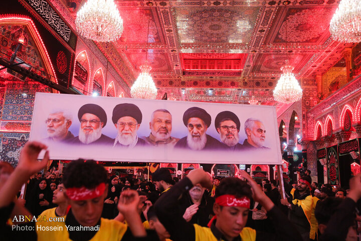 Foto / Erbain Gecesi İmam Hüseyin'in (a.s) Haremi Şerifinde Hüseyin (a.s) Aşıklarının Şevk ve Alakalarından Kesitler