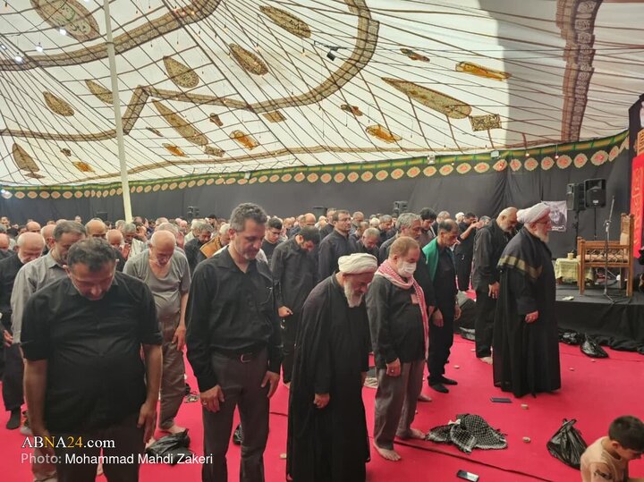 گزارش تصویری | حضور و سخنرانی دبیرکل مجمع جهانی اهل‌بیت(ع) در موکب محسنین در کربلا