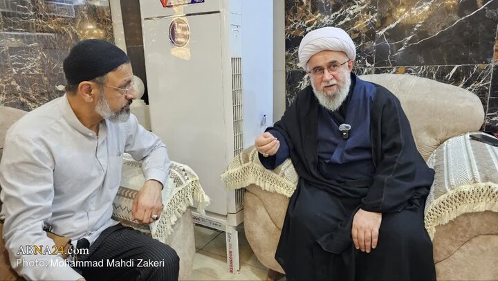 گزارش تصویری | دیدار علما و نخبگان کشورهای مختلف با دبیرکل مجمع جهانی اهل‌بیت(ع) در کربلا معلی _ ۱