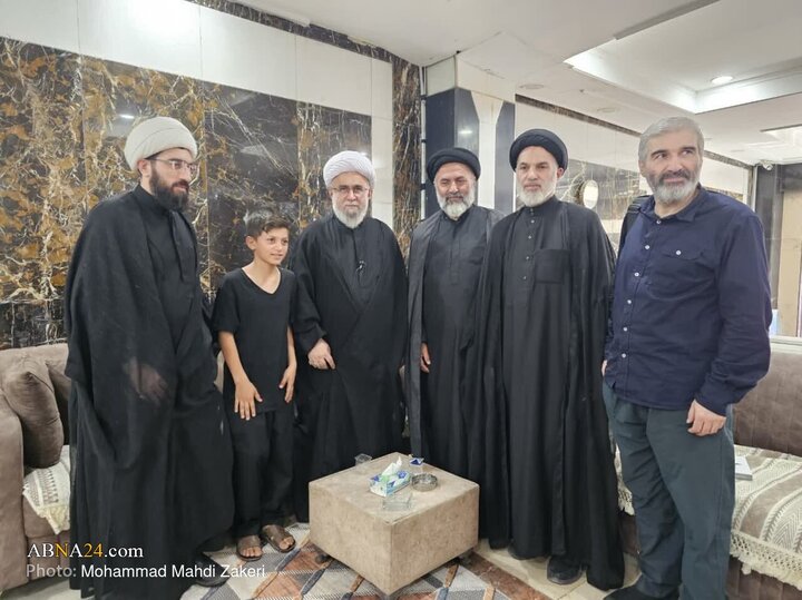 گزارش تصویری | دیدار علما و نخبگان کشورهای مختلف با دبیرکل مجمع جهانی اهل‌بیت(ع) در کربلا معلی _ ۱