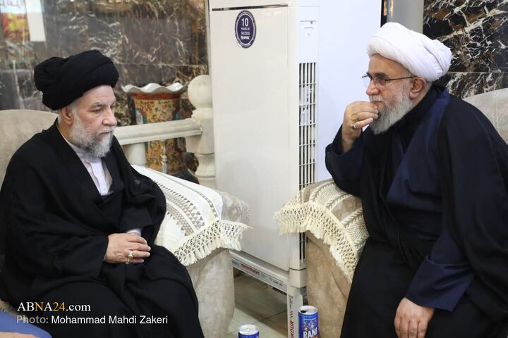 گزارش تصویری | دیدار علما و نخبگان کشورهای مختلف با دبیرکل مجمع جهانی اهل‌بیت(ع) در کربلا معلی (۲)