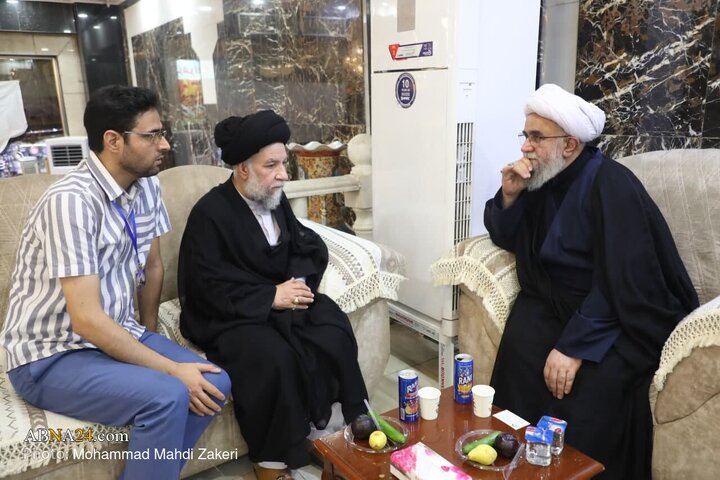گزارش تصویری | دیدار علما و نخبگان کشورهای مختلف با دبیرکل مجمع جهانی اهل‌بیت(ع) در کربلا معلی (۲)