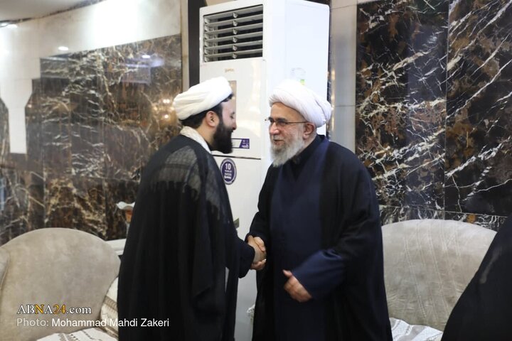 گزارش تصویری | دیدار علما و نخبگان کشورهای مختلف با دبیرکل مجمع جهانی اهل‌بیت(ع) در کربلا معلی (۲)