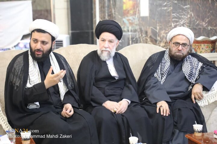 گزارش تصویری | دیدار علما و نخبگان کشورهای مختلف با دبیرکل مجمع جهانی اهل‌بیت(ع) در کربلا معلی (۲)