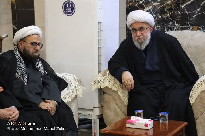 گزارش تصویری | دیدار علما و نخبگان کشورهای مختلف با دبیرکل مجمع جهانی اهل‌بیت(ع) در کربلا معلی (۲)