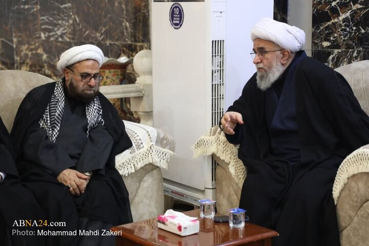 گزارش تصویری | دیدار علما و نخبگان کشورهای مختلف با دبیرکل مجمع جهانی اهل‌بیت(ع) در کربلا معلی (۲)