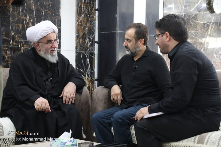 گزارش تصویری | دیدار علما و نخبگان کشورهای مختلف با دبیرکل مجمع جهانی اهل‌بیت(ع) در کربلا معلی (۲)